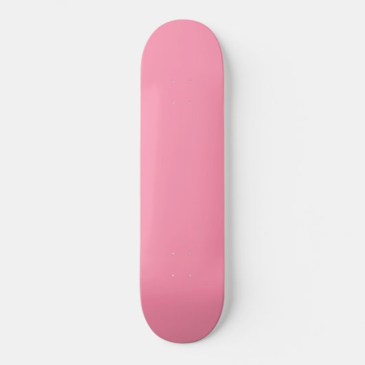 Baker-Miller pink (Vollfarbe) Skateboard (Vorderseite)