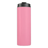 Baker-Miller pink (Vollfarbe) Thermosbecher (Vorderseite)