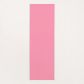 Baker-Miller pink (Vollfarbe) Yogamatte (Rückseite)