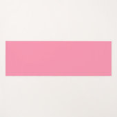 Baker-Miller pink (Vollfarbe) Yogamatte (Vorderseite (Horizontal))