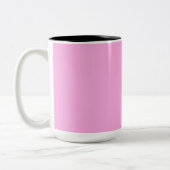 Baker Miller Pink Zweifarbige Tasse (Links)