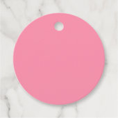 Baker Miller Rosa Farbe Geschenkanhänger (Vorderseite)