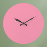 Baker Miller Rosa Farbe Große Wanduhr<br><div class="desc">Baker Miller Rosa Farbe</div>