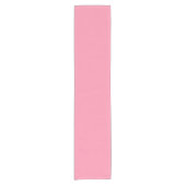 Baker Miller Rosa Farbe Kurzer Tischläufer (Vorderseite)
