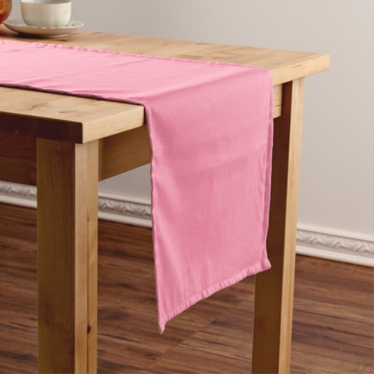 Baker Miller Rosa Farbe Kurzer Tischläufer (Beispiel)