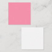 Baker Miller Rosa Farbe Mitteilungskarte (Vorne/Hinten)