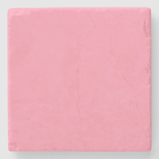 Baker Miller Rosa Farbe Steinuntersetzer (Vorderseite)