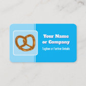 Baker oder Event Caterer Pretzel oder Ihr Logo und Visitenkarte (Vorderseite)
