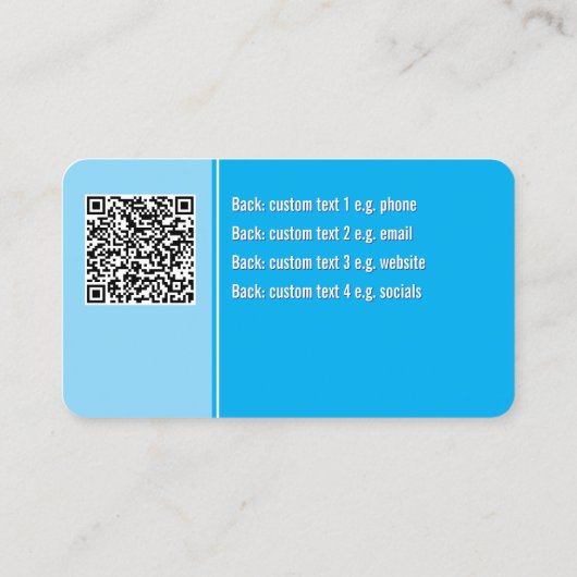 Baker oder Event Caterer Pretzel oder Ihr Logo und Visitenkarte (Rückseite)