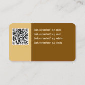 Baker oder Event Caterer Pretzel oder Ihr Logo und Visitenkarte (Rückseite)