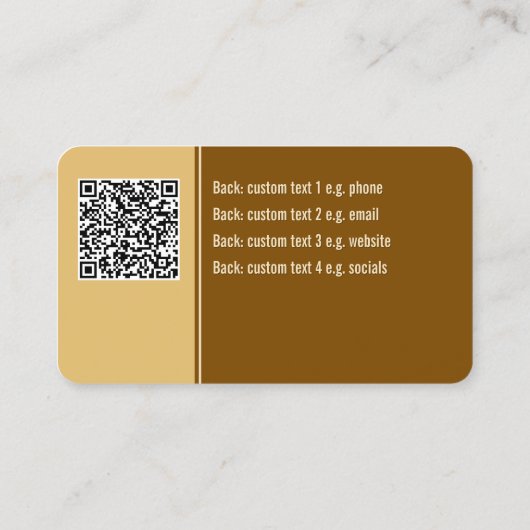 Baker oder Event Caterer Pretzel oder Ihr Logo und Visitenkarte (Rückseite)