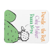 Baker- oder Kuchenmacher Magnet (Horizontal)