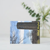 Baker Park Tower Frederick Maryland Postkarte (Stehend Vorderseite)