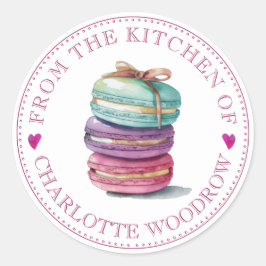 Baker Pastry Koch Tools Food Label Aufkleber