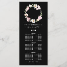 Baker Pastry Koch Watercolor Baking Utensial Flora