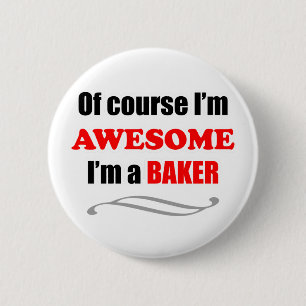 Baker Phantastisch Button