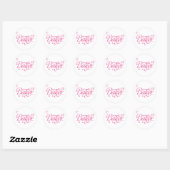 Baker Pink Sticker (Blatt)