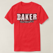 Baker-Skateboard 1 T-Shirt (Design vorne)