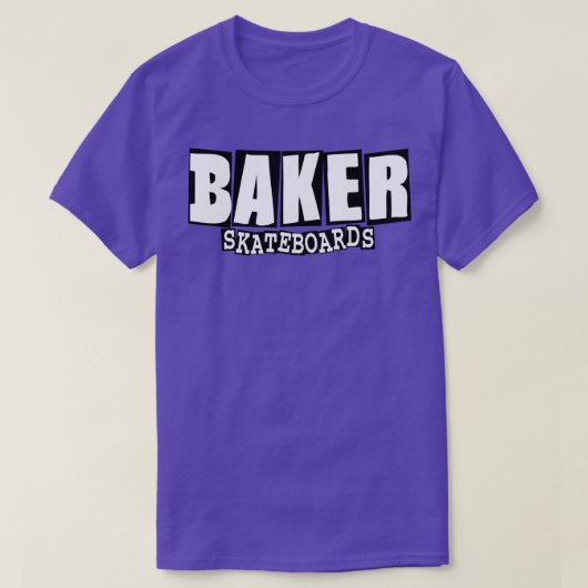 Baker-Skateboard T-Shirt (Design vorne)