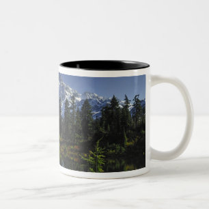 Baker-Snoqualmie-Nationalwald Zweifarbige Tasse
