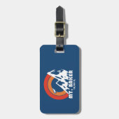 Baker Sun Eagle Gepäckanhänger (Vorderseite vertikal)