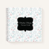 Baker Tee Time Doodles Nachspeisen Rezept Kochbuch Notizblock (Vorderseite)