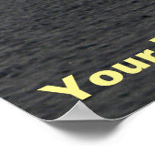 Baker-Vulkan Poster (Ecke)