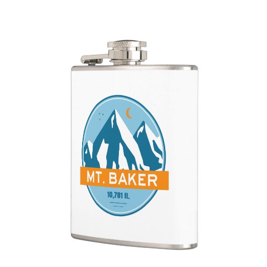 Baker Washington Stars Moon Flachmann (Links)