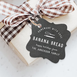 Bakerlogo Holiday Baking Geschenk Tafel Geschenkanhänger