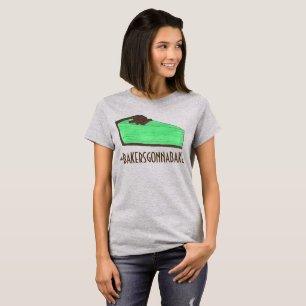 Bakers Gonna Bake Hashtag Minze Grasshopper Pie T-Shirt