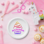 Bakers Gonna Bake Pappteller (Party)