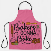Bakers Gonna Bake Schürze (Vorderseite)