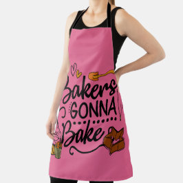 Bakers Gonna Bake Schürze