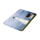 Bakers Island Lighthouse, Massachusetts Badematte (Schrägansicht)