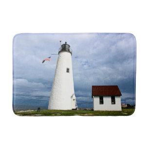 Bakers Island Lighthouse, Massachusetts Badematte