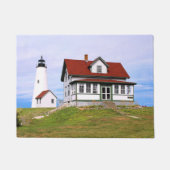 Bakers Island Lighthouse, Massachusetts Door Mat Fußmatte (Vorderseite)