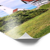 Bakers Island Lighthouse Massachusetts Foto Print (Ecke)