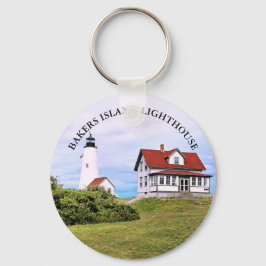 Bakers Island Lighthouse, Massachusetts Schlüssela Schlüsselanhänger