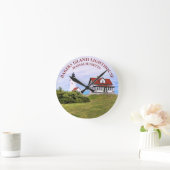 Bakers Island Lighthouse Massachusetts Wall Clock Runde Wanduhr (Zuhause)