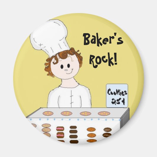 Bakers Rock Magnet (Vorne)