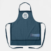 Baker's Sweater Shh Rising Dough Funny Apron Schürze (Vorderseite)