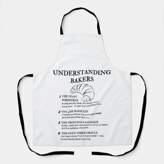 Bakers verstehen schürze (Vorderseite)