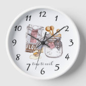 Baker's Zutaten Zeit zum Kochen Uhr (Vorderseite)