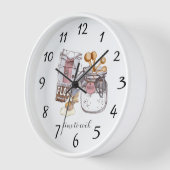 Baker's Zutaten Zeit zum Kochen Uhr (Winkel)