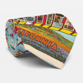 Bakersfield California CA Large Letter Postcard Krawatte (Gerollt)