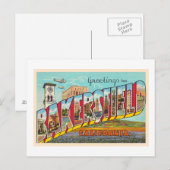 Bakersfield California CA Large Letter Postcard Postkarte (Vorne/Hinten)