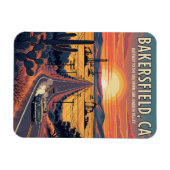 Bakersfield California Central Valley Magnet (Horizontal)