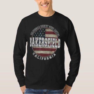 Bakersfield California Vintage amerikanische Flagg T-Shirt