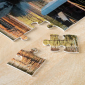 Bakersfield Canal California. Weihnachtsgrüße Puzzle (Seite)