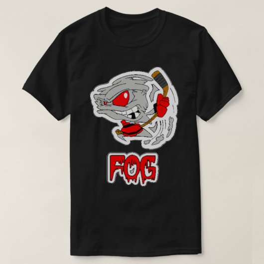 Bakersfield Fog Hockey T-Shirt (Design vorne)